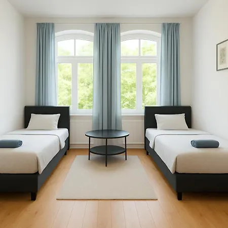 Monteurszimmer Move-in2stay - Einzelbetten, Smart Tv, Wifi *