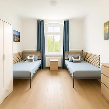 公寓 Monteurszimmer Move-in2stay - Einzelbetten, Smart Tv, Wifi *