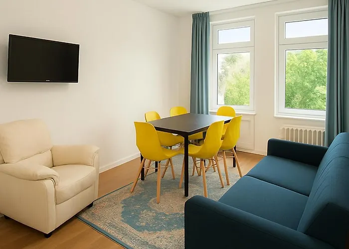 Monteurszimmer Move-in2stay - Einzelbetten, Smart Tv, Wifi Apartamento *