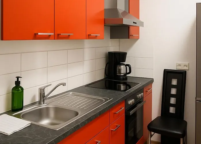 Monteurszimmer Move-in2stay - Einzelbetten, Smart Tv, Wifi