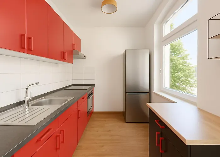 Monteurszimmer Move-in2stay - Einzelbetten, Smart Tv, Wifi