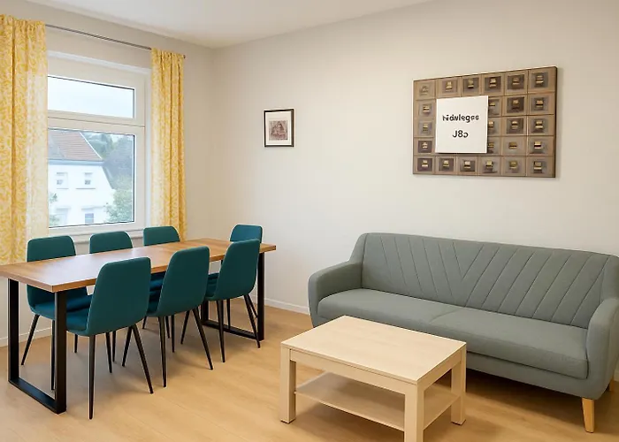 Monteurszimmer Move-in2stay - Einzelbetten, Smart Tv, Wifi Apartamento