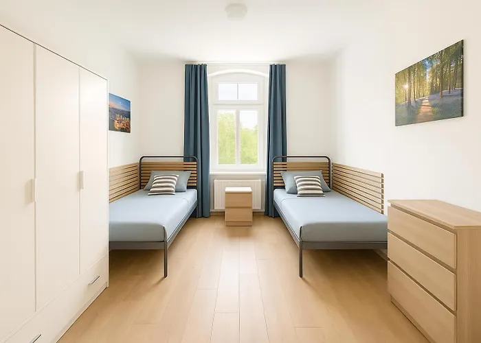 Apartamento Monteurszimmer Move-in2stay - Einzelbetten, Smart Tv, Wifi *